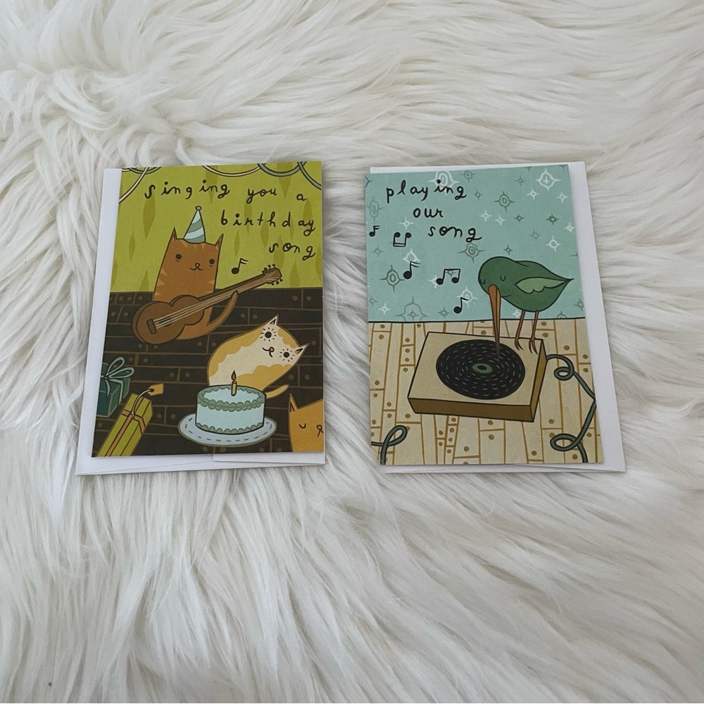 🌟10/$10 Cute Animal Greeting Cards Set